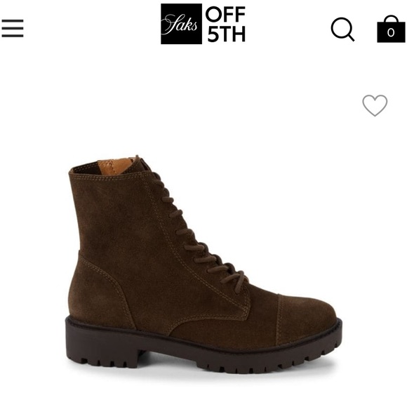 NWT Lucky Brand LP Ictus Olive Oiled Suede leather lace up Combat ankle boots 10 - Picture 5 of 17